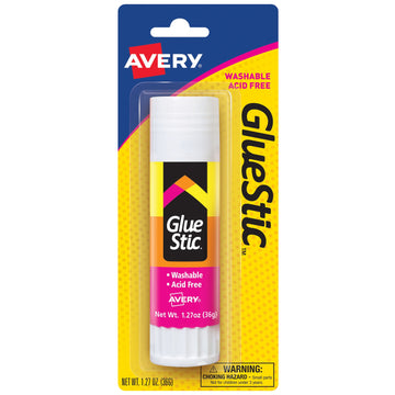 Avery Permanent GlueStick - White