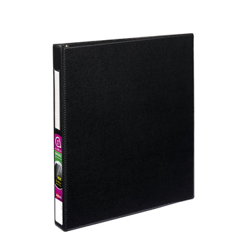 Avery Vinyl Binder, Letter, Black - 8302 1" Non-Locking