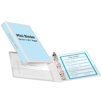 Avery 27726 Polypropylene Binder, 100 Sheets, White - Default Title