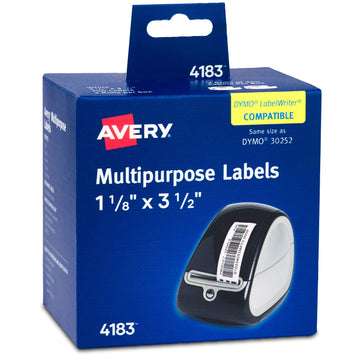 Avery Label, White - 2"