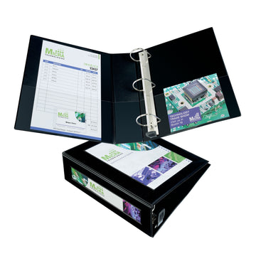 Avery Chipboard Heavy-Duty Binder, 670 Sheets - Black