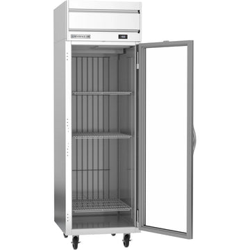 Beverage-Air HFP1HC Reach-In Freezer, 21.06 cu. ft., 115V - P Finish Top Mounted Glass
