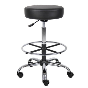 Boss B16240 Drafting Stool, 25" Wide - Black