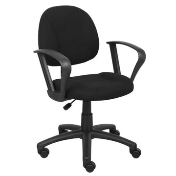 Boss B317 Task Chair, 25" Wide - Black