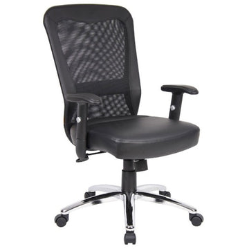 Boss B580 Chair, 26 1/2" Wide, Black - Default Title