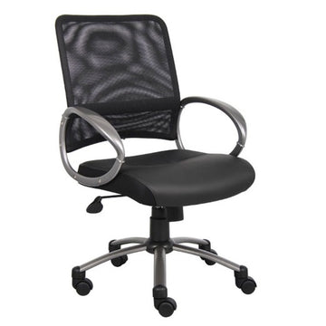 Boss B6406 Task Chair, 25" Wide, Black - Default Title