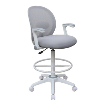 Boss B676WT-GY Task Chair, 23" Wide, Gray - Default Title