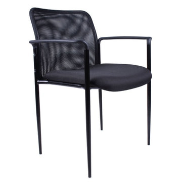 Boss B6909 Guest Chair, 24" Wide - Black