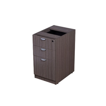 Boss N166-C Laminate Cabinet, 16" Wide, Brown - Default Title