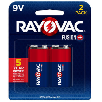 Rayovac Battery - A1604-2TFUSK 9V 2/Pack