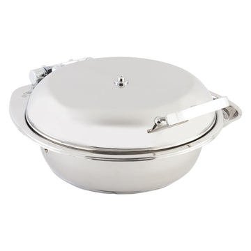 Bon Chef 20300 Stainless Steel Chafing Dish, 6 qt., Black - Default Title