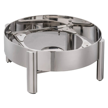 Bon Chef 22004ST Stainless Steel Chafer Stand, Oval / Round, Silver - Default Title