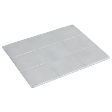 Bon Chef Aluminum Tile, Half Size - Black