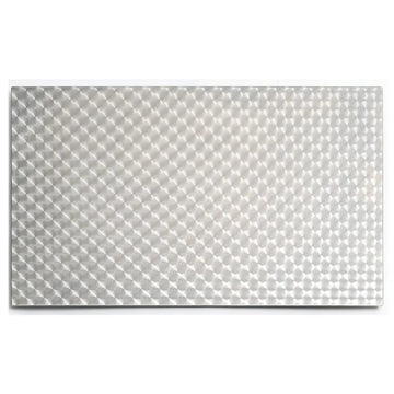 Bon Chef Stainless Steel Tile, Full Size, Silver - Circles