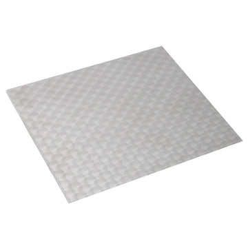 Bon Chef Stainless Steel Tile, Half Size, Silver - Circles