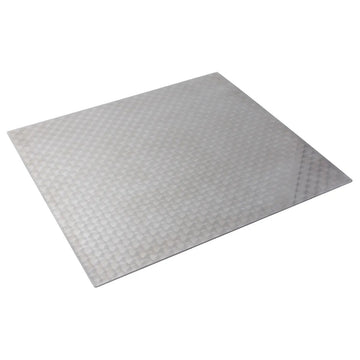 Bon Chef Stainless Steel Tile, 1 1/2 Size, Silver - Circles