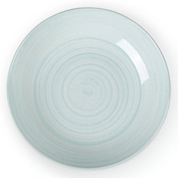 Bon Chef 54108 Brushstrokes Melamine Bowl, 27 oz., 12/Case - Blue