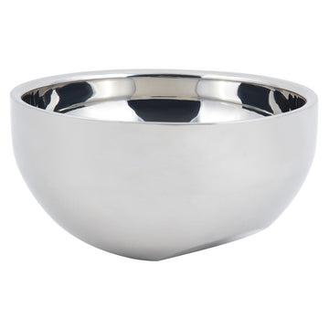 Bon Chef Stainless Steel Wall Bowl, Silver - 1.375 qt.