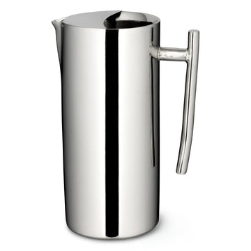 Bon Chef 61314 Stainless Steel Water Pitcher, 0.5 gal. 64 oz., Silver - Default Title