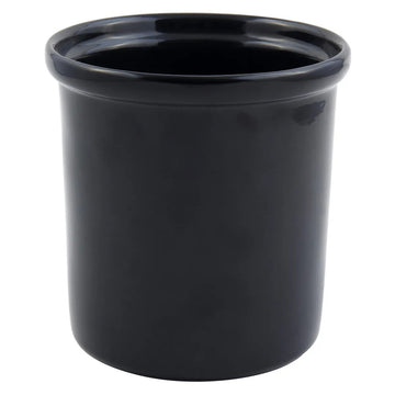 Bon Chef Cast Aluminum Bowl Condiment Pot, 6 1/4" Diameter - Black