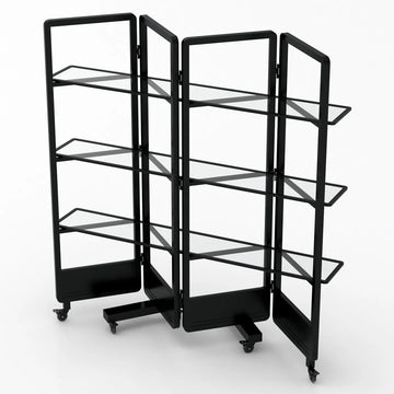 Bon Chef NX-BB Nexus Bar Display, 63" Wide - Black