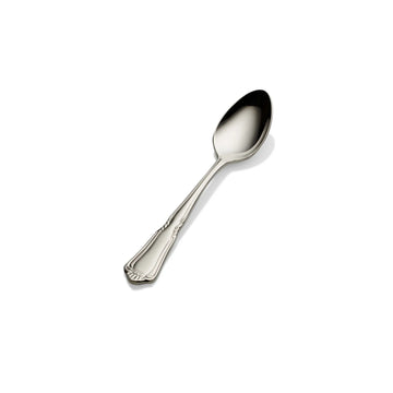 Bon Chef Sorento Stainless Steel Teaspoon, Silver, 12/Case - 5" 18/10 Demitasse Spoon