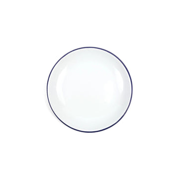 Crow Canyon Home Vintage Plate, 8" Diameter - Black White