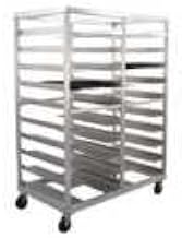 New Age 97690 Full Height Mobile Universal Tray Rack Accommodates (20) Oval Trays