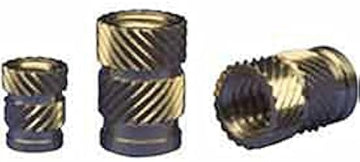 EZ Lok HI-006-WH, 6-32 Straight Ultrasonic Insert, Flush, Lot of 100