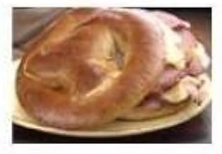 J and J Snack Texas Twist Original Gourmet Medium Sliced Pretzel Fillers Roll, 2.7 Ounce -- 108 per case.