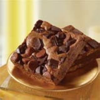 SWEET STREET DESSERTS Sweet Street Fabulous Chocolate Chunk Brownie (Unsliced Tray) 2.81 lb Pack of 4