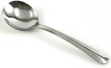 WALCO Stainless Dominion - 18/0 Medium Weight Bouillon Spoon / Case of 2 Dozen