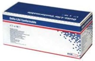 BSN Medical 6055 Delta Lite Conformable Fiberglass Cast Tape, Size 2" x 4 yd., Mixed Color, Pack of 10