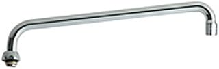 Chicago Faucets L15JKCP 15-Inch C-C Swing Spout with Aerator Outlet, Chrome