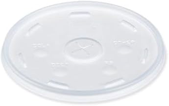 DART DCC32SL1 32 oz Hips Plastic Straw Lid - Pack of 10