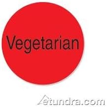 DayMark - 112004 - DuraMark 1 in Round Vegetarian Label