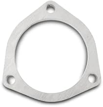 Vibrant 3-Bolt Stainless Steel Flanges (3" I.D.) - Box of 5 Flanges - 1483