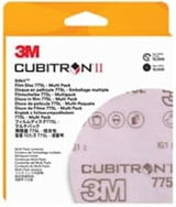 Cubitron™ II Stikit™ Film Disc 775L, Multi-Grade 500+ - 1000+ 3MIL, 5 in, Die 500X, 12/Pack, 20/Case, Multi-Pack (Case of 20) SKU 7100394233