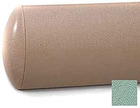 Crescent Series Wall Guard, Aluminum Retainer, 5" H x 12'L, Pale Jade