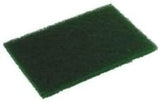 Disco Heavy Duty Dark Green Scouring Pad, 6 x 9 inch - 10 per pack - 6 packs per case.