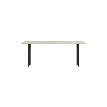 Mesa De Jantar Rock Plate Simple Rectangular Dining Table Home Diner Table by JOYNOW – 180x80x75cm, One Color, Model 8524