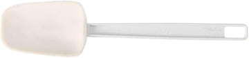 Hendi Dough Scraper, Spoon-Shaped, Blade: 88 mm, ABS Handle, Synthetic Rubber Scraper, 57 x 254 mm, ABS Plastic