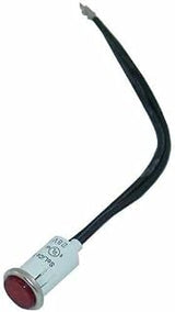 Replacement for fits LIGHT, SIGNAL - RED 250 VOLTS fits 1/2 dia. HENNY PENNY MARKET FORGE MERCO