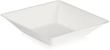 PacknWood 210ECOD1414F 5.1 x 5.1 x 1.1 in. 8 oz Eco-Design White Sugarcane Plate No Added PFAs - 600 Piece