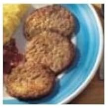 Farmland Silver Label Fully Cooked Smoked Pork Sausage Patty, 1.5 Ounce -- 1 each.