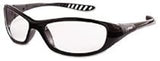 Jackson Safety 20539 V40 HellRaiser Safety Glasses Black Frame Clear Lens