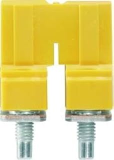 Weidmuller, 1052560000, 2 Position Terminal Block, Cross Connection Jumper Screw in (3 Pack)