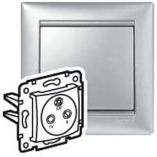 Legrand Valena – TV-R-SAT End Aluminium Socket