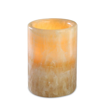 Sterno 80156 Alabaster Liquid Candle Holder, 3 3/16" Diameter - Default Title