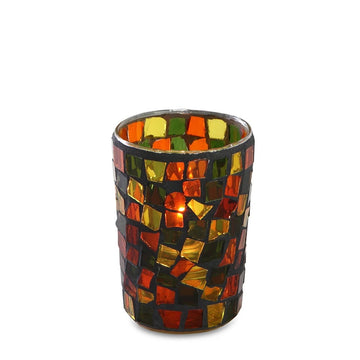 Sterno 80274 Earthtone Votive Glass, 2 3/8" Diameter, Multicolor - Default Title